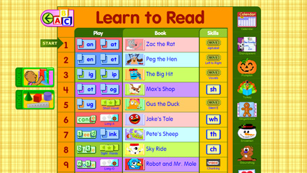Practise phonics and reading